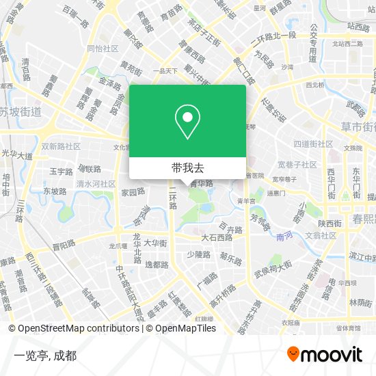 一览亭地图