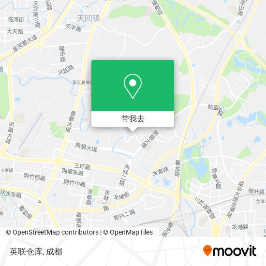 英联仓库地图