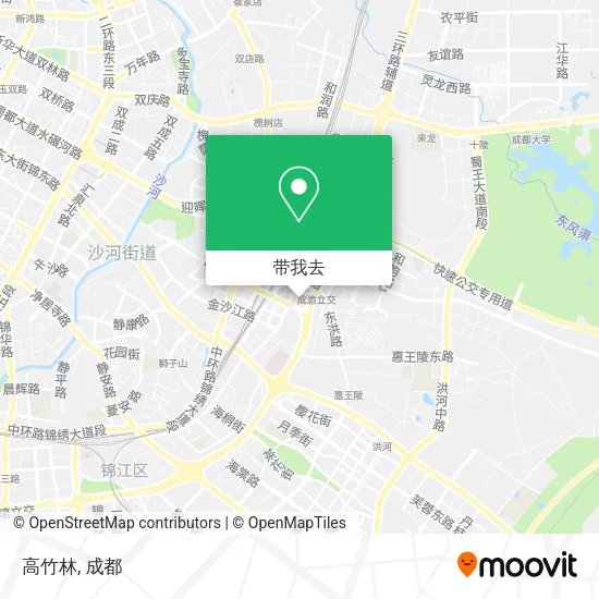 高竹林地图