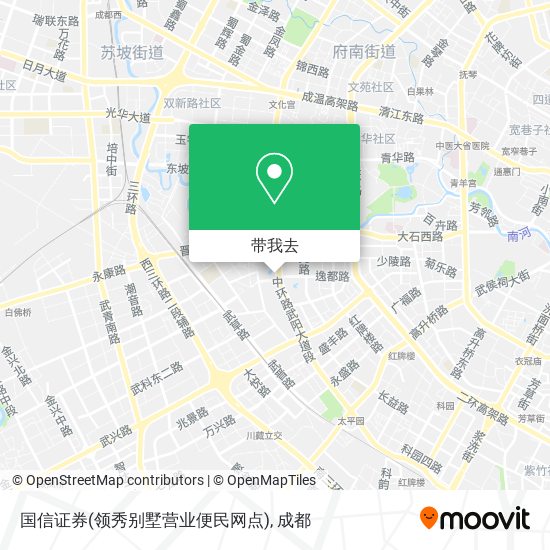 国信证券(领秀别墅营业便民网点)地图