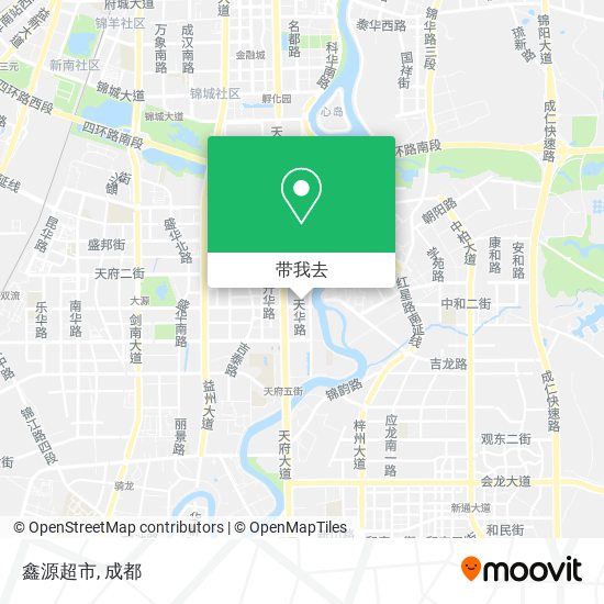 鑫源超市地图