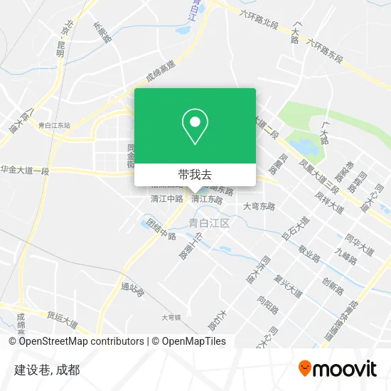 建设巷地图