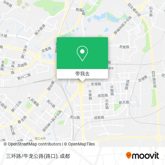 三环路/牛龙公路(路口)地图