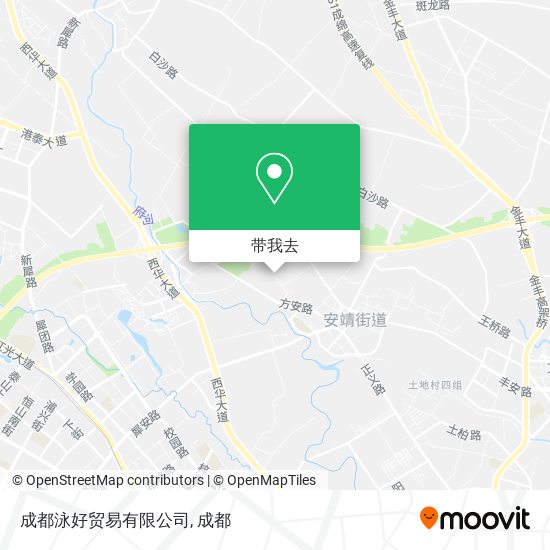 成都泳好贸易有限公司地图