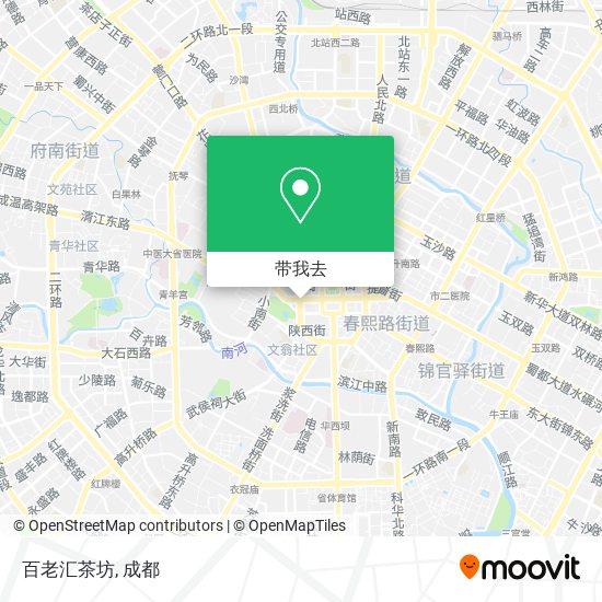 百老汇茶坊地图