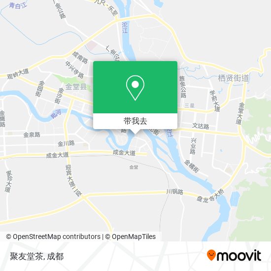 聚友堂茶地图