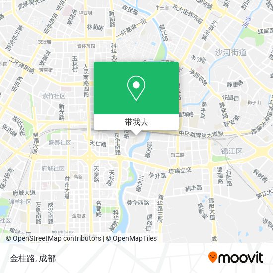 金桂路地图