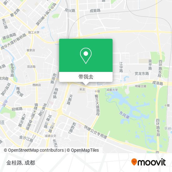 金桂路地图