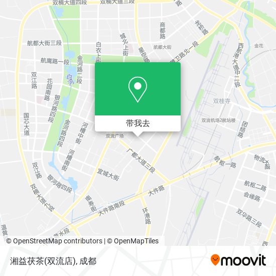 湘益茯茶(双流店)地图