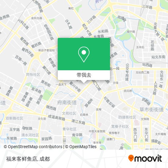 福来客鲜鱼店地图