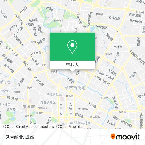 凤生纸业地图