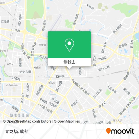 青龙场地图