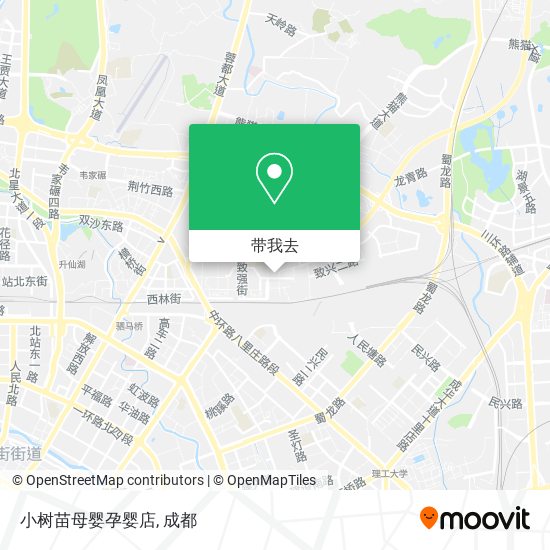 小树苗母婴孕婴店地图