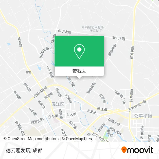 德云理发店地图