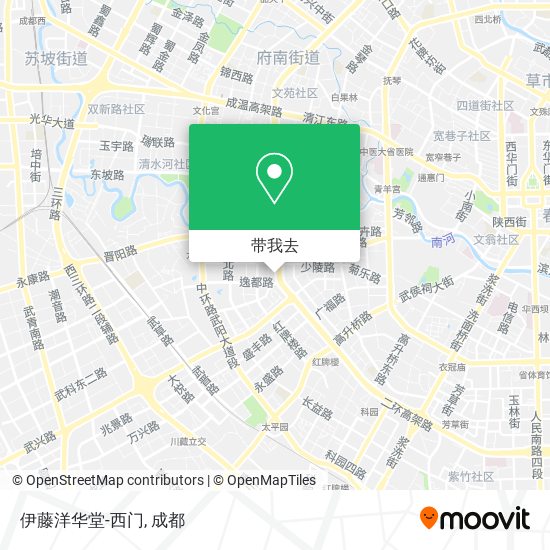 伊藤洋华堂-西门地图