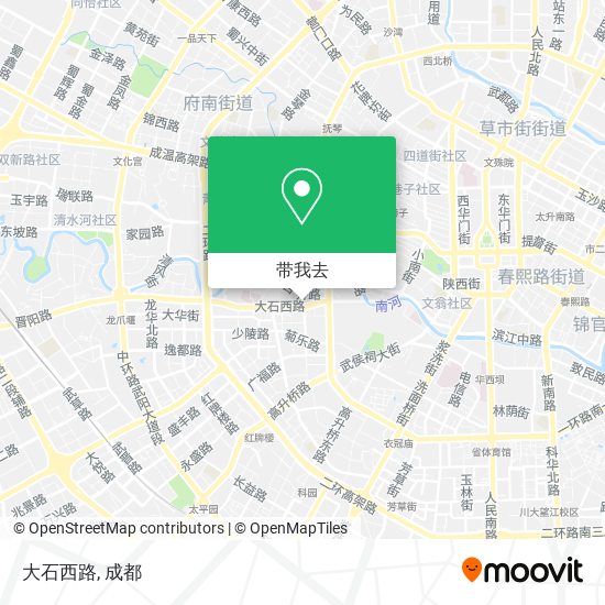 大石西路地图