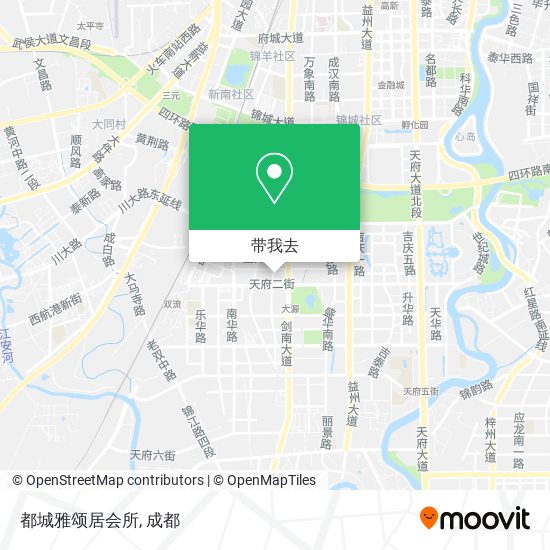 都城雅颂居会所地图