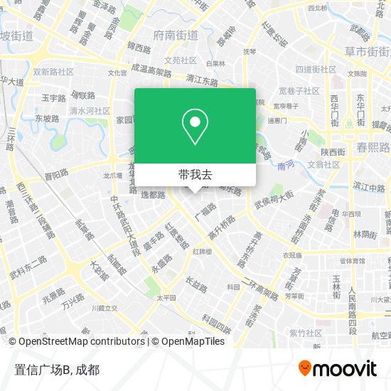 置信广场B地图