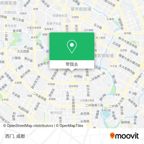 西门地图