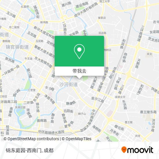 锦东庭园-西南门地图