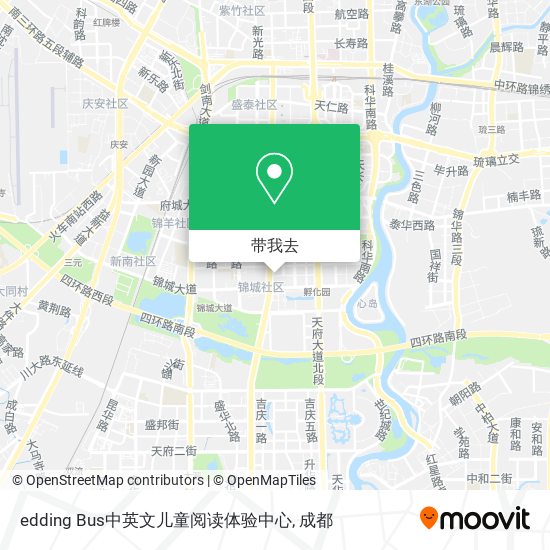 edding Bus中英文儿童阅读体验中心地图