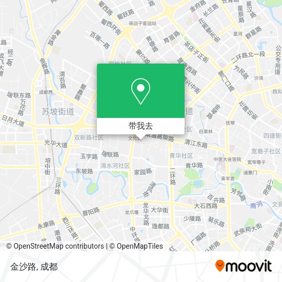 金沙路地图
