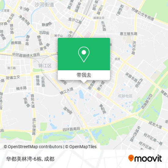 华都美林湾-6栋地图