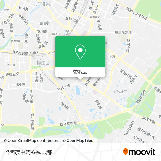 华都美林湾-6栋地图