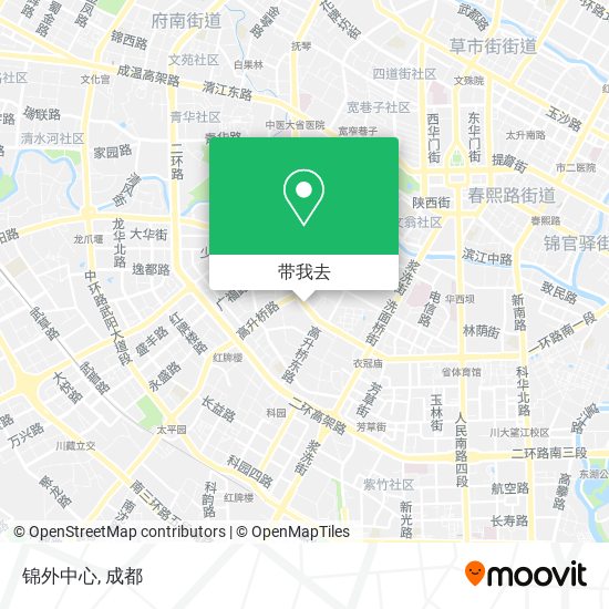 锦外中心地图