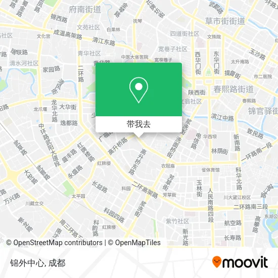 锦外中心地图