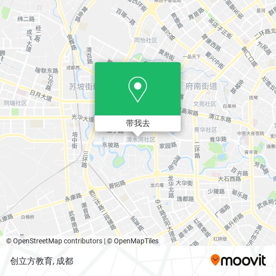 创立方教育地图