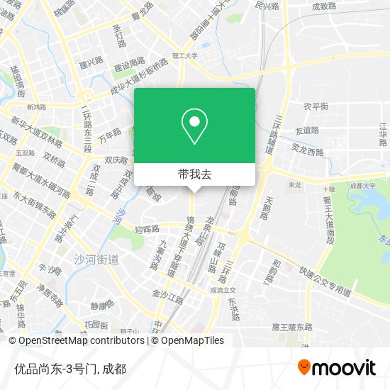 优品尚东-3号门地图