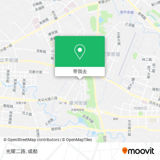 光耀二路地图