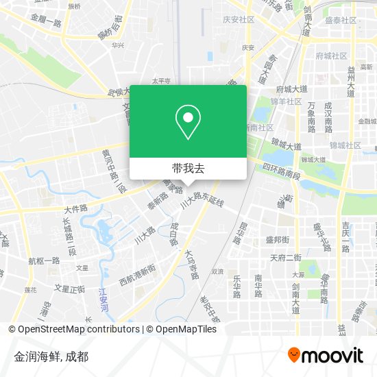 金润海鲜地图