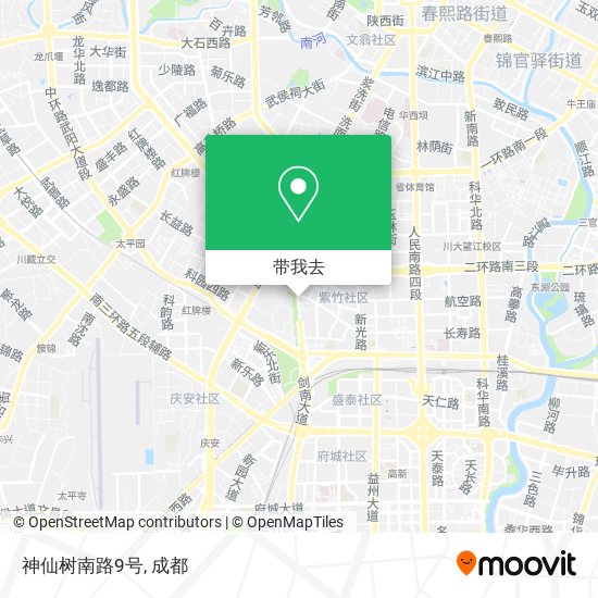神仙树南路9号地图