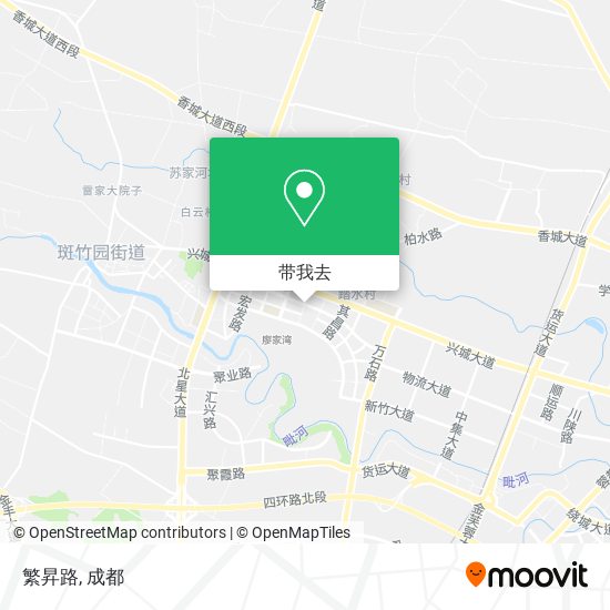 繁昇路地图