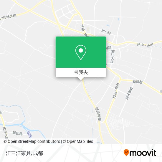 汇三江家具地图