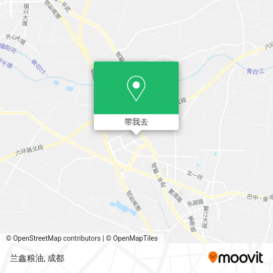 兰鑫粮油地图