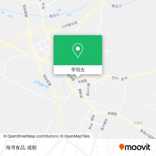 海湾食品地图