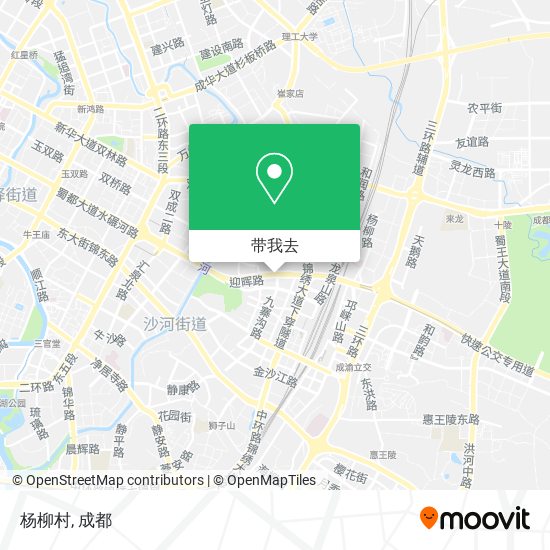 杨柳村地图