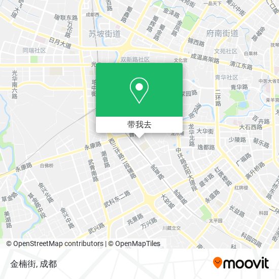 金楠街地图
