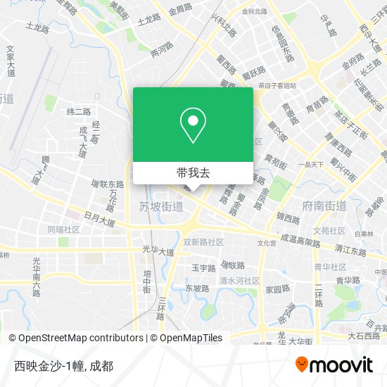 西映金沙-1幢地图