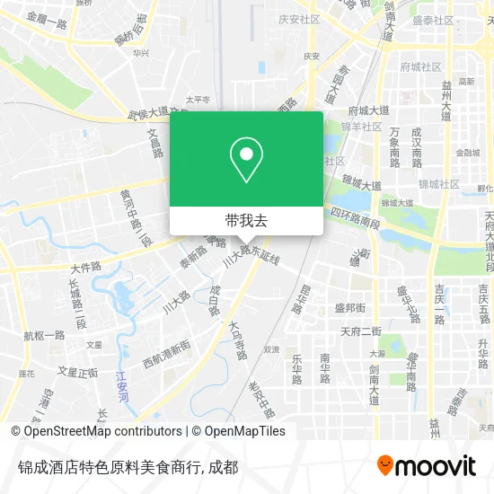 锦成酒店特色原料美食商行地图