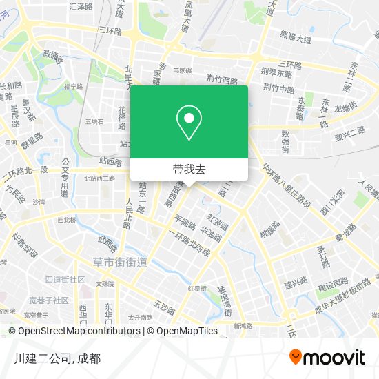 川建二公司地图