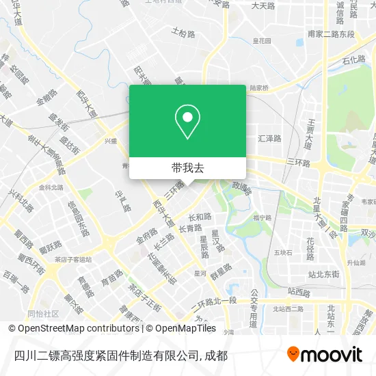 四川二镖高强度紧固件制造有限公司地图
