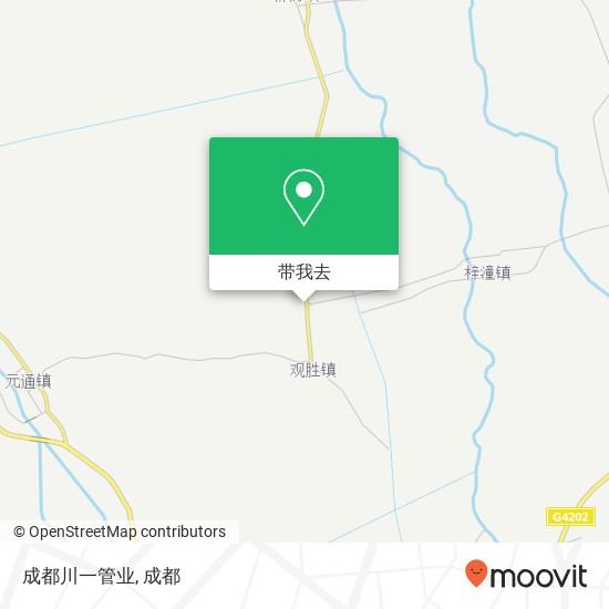 成都川一管业地图