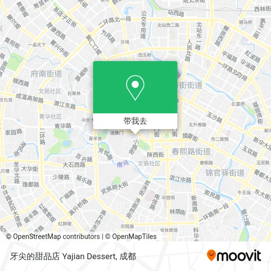 牙尖的甜品店 Yajian Dessert地图