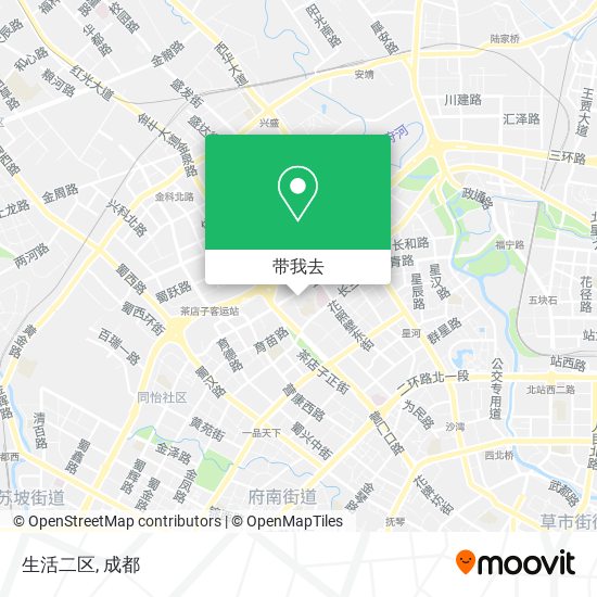 生活二区地图