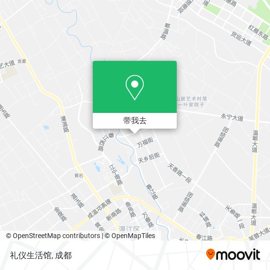 礼仪生活馆地图