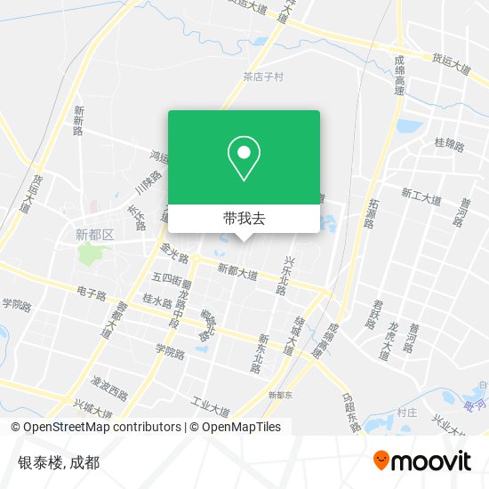 银泰楼地图